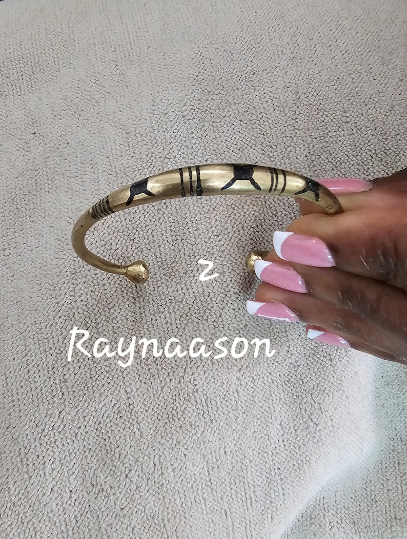 African Brass Bangles