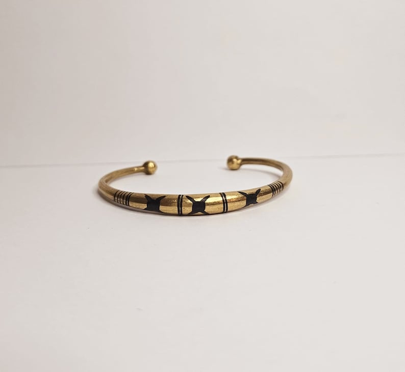 African Brass Bangles