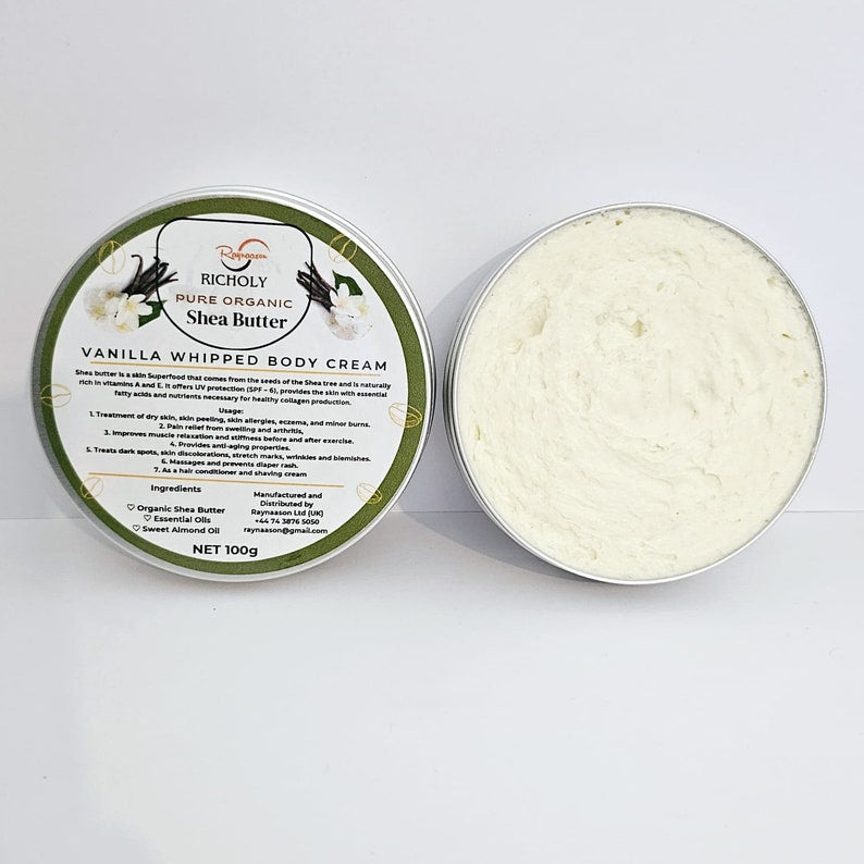 RichOly Vanilla Whipped Body Cream